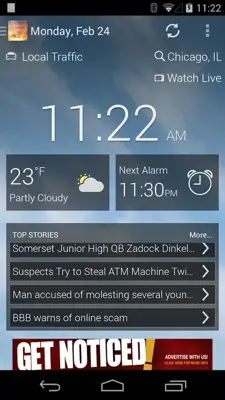 WLOS AM NEWS AND ALARM CLOCK android App screenshot 11