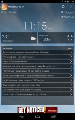 WLOS AM NEWS AND ALARM CLOCK android App screenshot 4